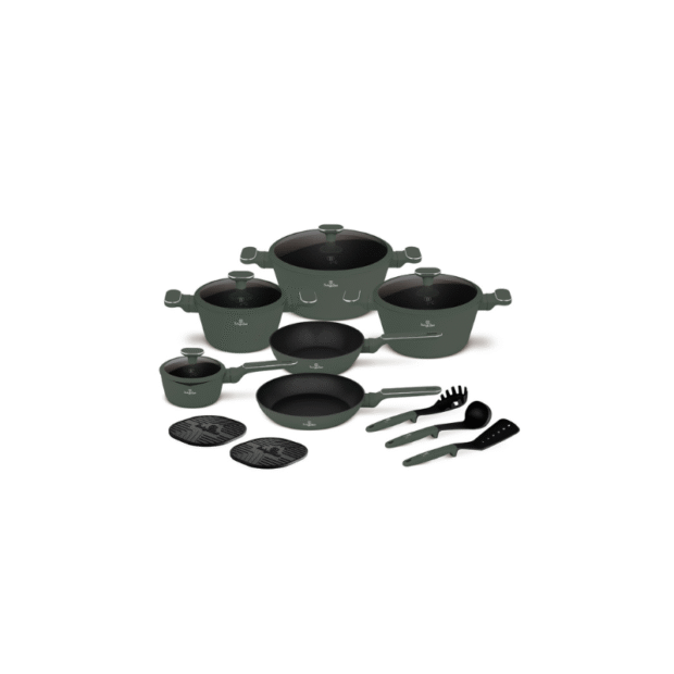 Matte Green Collection Հավաքածու(15 կտոր)