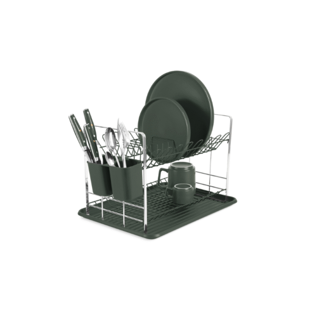 Matte Green Collection Սպասքի չորանոց