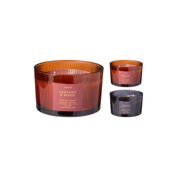 Բուրավետ մոմ ապակյա տարայում