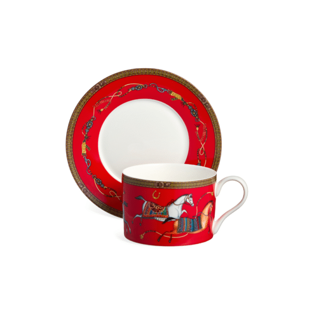 “Passage”Հավաքածու թեյի բաժակ + ափսե(պատկերազարդ)