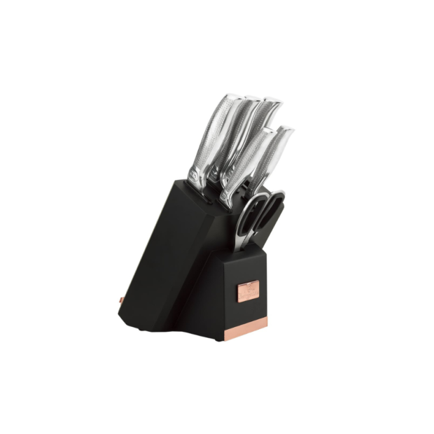 Black Rose Collection Դանակների հավաքածու տակդիրով(8 կտոր)