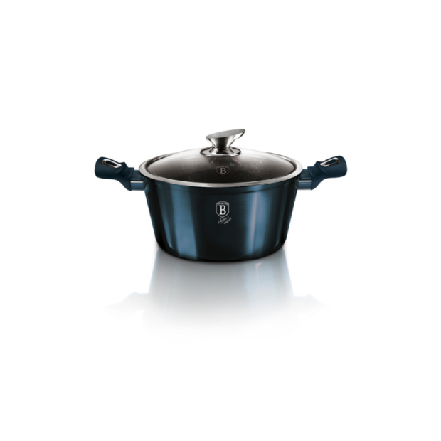 Aquamarine Կաթսա կափարիչով