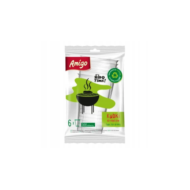 Բազմակի օգտագործման բաժակների հավաքածու(6հատ)