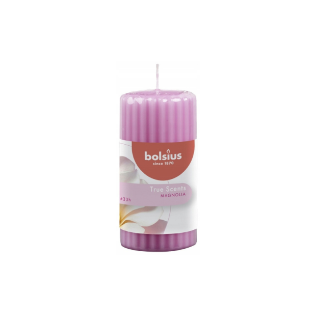 “True Scents” Բուրավետ ակոսավոր մոմ