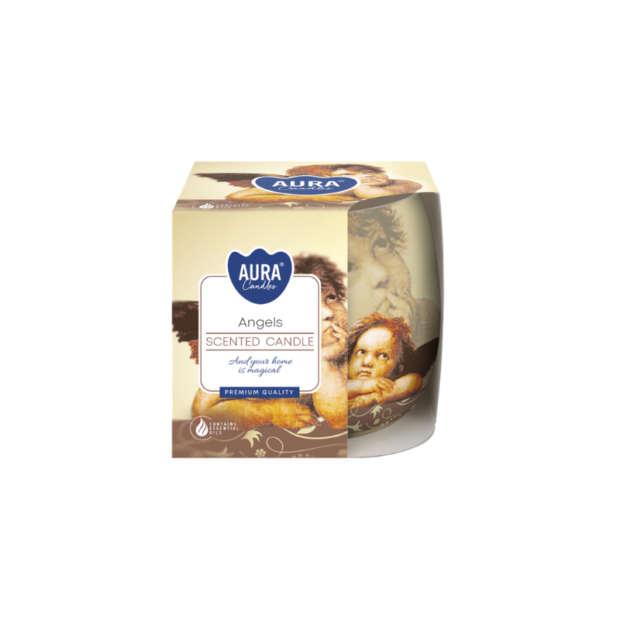 AURA Candles Մոմ ապակյա տարայում “Angels ”