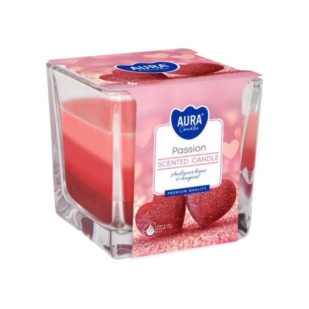 Մոմ ապակե տարայում "Passion"