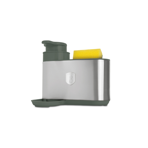 Matte Green Collection Հեղուկ օճառի դիսպենսեր 2-ը 1-ում