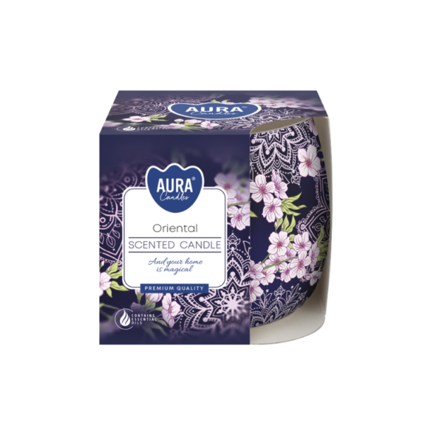 Մոմ ապակյա տարայում "Oriental"