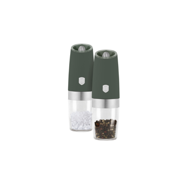 Matte Green Collection Էլեկտրական գրավիտացիոն աղացների հավաքածու (2 կտոր)