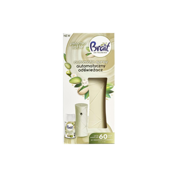 "Pistachio Latte" Օդի թարմացուցիչ ավտոմատ ցողիչով